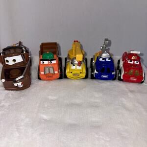 TONKA Lil’ Chuck & Friends Diecast Maisto Cars (4) Hasbro & Mater Tow Truck LOT